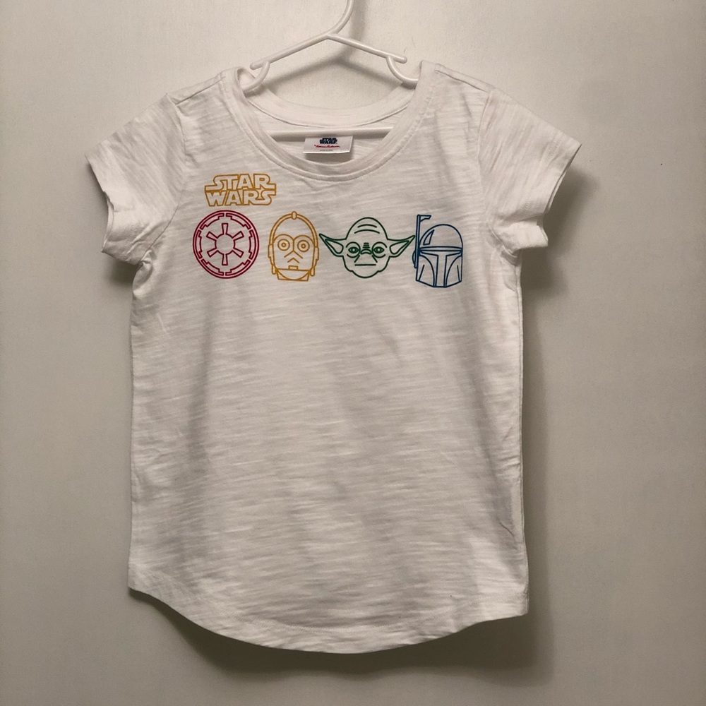 Star Wars character shirt